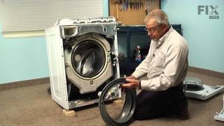 Kenmore Washer Repair – How to replace the Bellow  Gray [upl. by Novick]