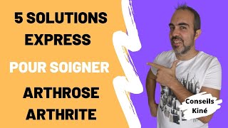 Rhumatisme  5 solutions express pour soigner naturellement l’ARTHROSE  ARTHRITE [upl. by Alliw]