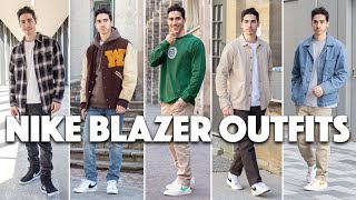 How to Style Nike Blazers  Outfit Ideas [upl. by Traggat577]