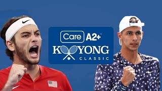 Taylor Fritz vs Alexei Popyrin  Kooyong Classic 2023 [upl. by Niabi]