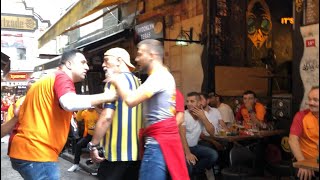 NEVIZADE  UltrAslan against Fenerbahce fan  FIGHTKAVGA [upl. by Dnomsed221]