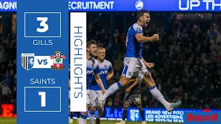 HIGHLIGHTS  Gillingham 3 Southampton 1 [upl. by Eat]