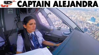 Alejandra Pilots the Superjet into Mexico [upl. by Almeeta578]