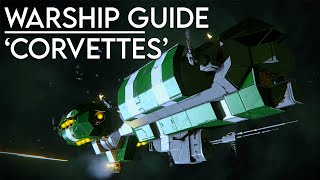 Space Engineers Warship Guide  Corvettes [upl. by Laurie]