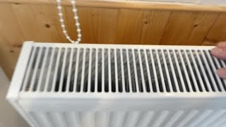 How to remove central heating radiator covers to clean behind [upl. by Jemimah]