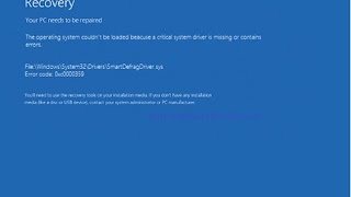 How to fix your PC needs to be repaired windows 1011 Updated 2024 [upl. by Adnohsel]