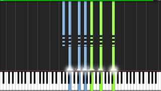 Funeral March Opus 62 No 3  Felix Mendelssohn Piano Tutorial Synthesia [upl. by Wu]