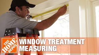 Quick amp Easy Window Treatment Measuring  The Home Depot [upl. by Ezekiel]