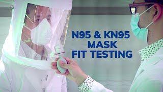 N95 and KN95 Mask Fit Testing with OSHA Protocol [upl. by Ling]