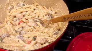 The Cajun Ninjas Chicken amp Sausage Pasta [upl. by Kenweigh]