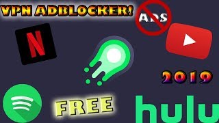 THE BEST FREE VPN ADBLOCKER APP FOR iOS 12  LUNA FREE [upl. by Woll]