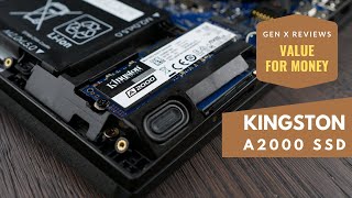 Kingston A2000 SSD Review [upl. by Akili673]