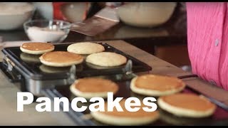 EASY How To Make Pancakes From Scratch [upl. by Shank]