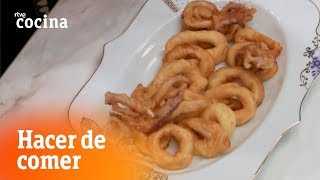 Cómo hacer Calamares rebozados  Hacer de comer  RTVE Cocina [upl. by Fahy]