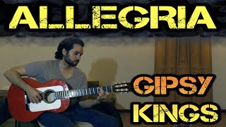 ALLEGRIA GIPSY KINGS meets flamenco gipsy guitarist [upl. by Iadam]