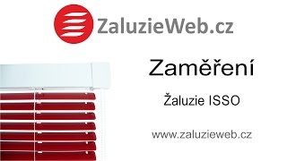 Zaměření žaluzie ISSO  zaluziewebcz [upl. by Deeann]