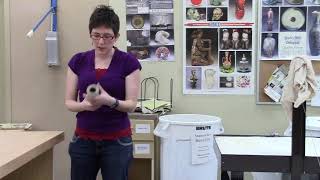 Extruder Extruding a Hollow Clay Form [upl. by Dodie]