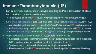 Immune Thrombocytopenic Purpura [upl. by Cathrin188]