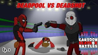 Deadpool Vs Deadshot  Cartoon Beatbox Battles [upl. by Gusty]