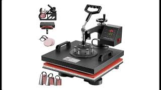 SmarketBuy Versatile 8in1 Heat Press Machine SwingAway Design [upl. by Enitsrik]