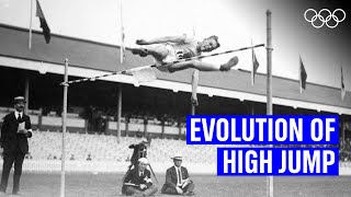 Mens High jump through the years [upl. by Ethyl]