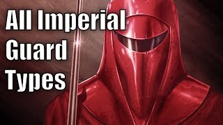 All Imperial Guard Types [upl. by Novyert]