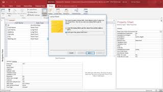 MS Access 2016  Create Simple Database [upl. by Phelia]