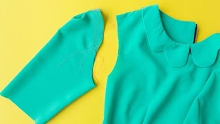 How to sew  hem sleeves for professional finish [upl. by Sager135]