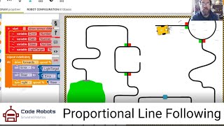 EV3 Proportional Line Follower Open Roberta Labs [upl. by Dalston]