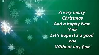 Celine Dion  So This Is Christmas Lyrics [upl. by Glimp]