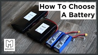 DIY Electric Skateboard Build How To Choose a Battery [upl. by Brandtr]