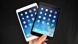 Apple iPad mini White vs Black Unboxing amp Demo [upl. by Liborio]