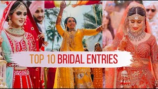 Top 10 Bridal Entry Ideas  Bridal Dance amp Solo [upl. by Dahaf]