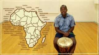 Fiveish Minute Drum Lesson  African Drumming Lesson 1 The Djembe [upl. by Siva]