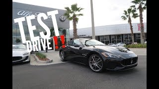 Test Drive 2018 Maserati Granturismo Sport Startup Revs Int Ext [upl. by Seluj]