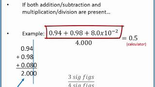 CHEMISTRY 101 Significant figures in calculations [upl. by Aurthur388]