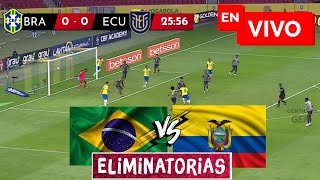 🔴 Brasil vs Ecuador EN VIVO  Eliminatorias [upl. by Fulcher]