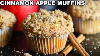 The BEST Cinnamon Apple Muffins [upl. by Portia]