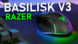 Razer Basilisk V3 Review 🆚 Basilisk Ultimate [upl. by Bernadene]