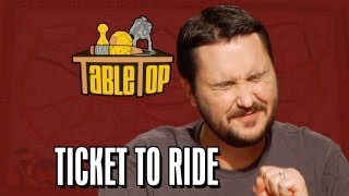 Ticket to Ride Wil Wheaton Colin Ferguson Anne Wheaton and Amy Dallen TableTop ep 4 [upl. by Gnak843]