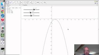 Parabola in Geogebra [upl. by Yenattirb]