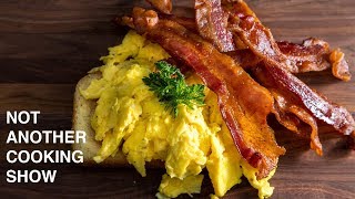 PERFECT BACON AND SCRAMBLED EGGS [upl. by Zechariah]