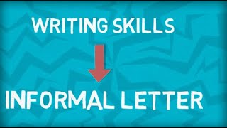 Informal Letter  How to write an Informal Letter  Format  Example [upl. by Mensch347]