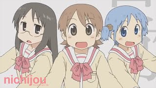 Nichijou My Ordinary Life Opening  Hyadain no Kakakata☆Kataomoi  C [upl. by Corey]