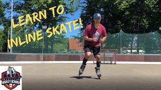 Learn to Inline Skate Beginners Tutorial [upl. by Anneiv196]