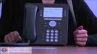 How to Transfer a Call on an Avaya Phone [upl. by Viridi484]