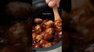 3 Ingredient  Grape Jelly Meatballs [upl. by Rivers]