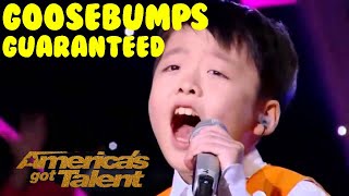 Jeffrey Li All Performances Compilation Americas Got Talent 2019  GOOSEBUMPS GUARANTEED [upl. by Nilhsa]