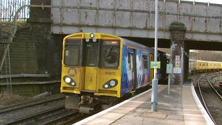 Half an Hour at 216  Birkenhead North Station 1022017  Class 507 508 terminus [upl. by Taimi]