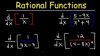 Derivatives of Rational Functions [upl. by Hanikas]